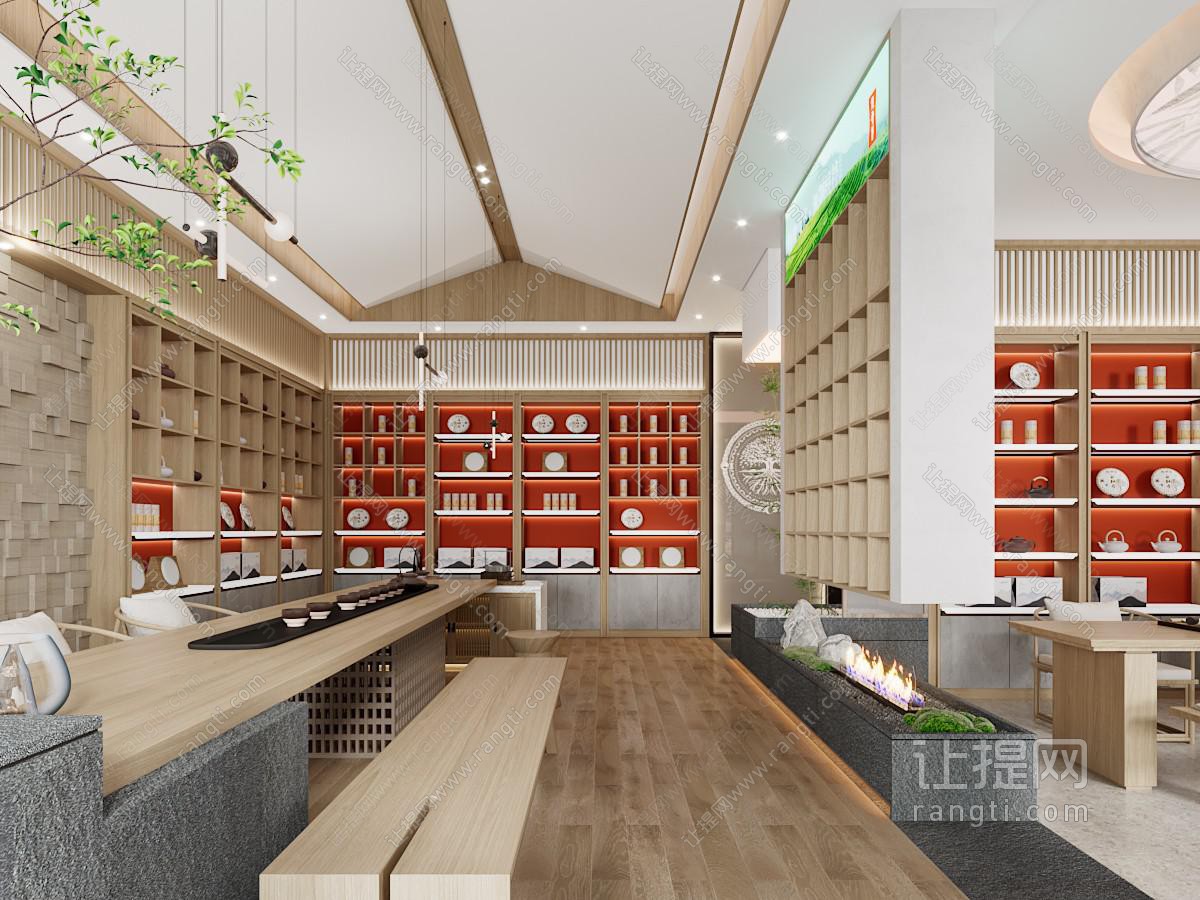 新中式茶叶店