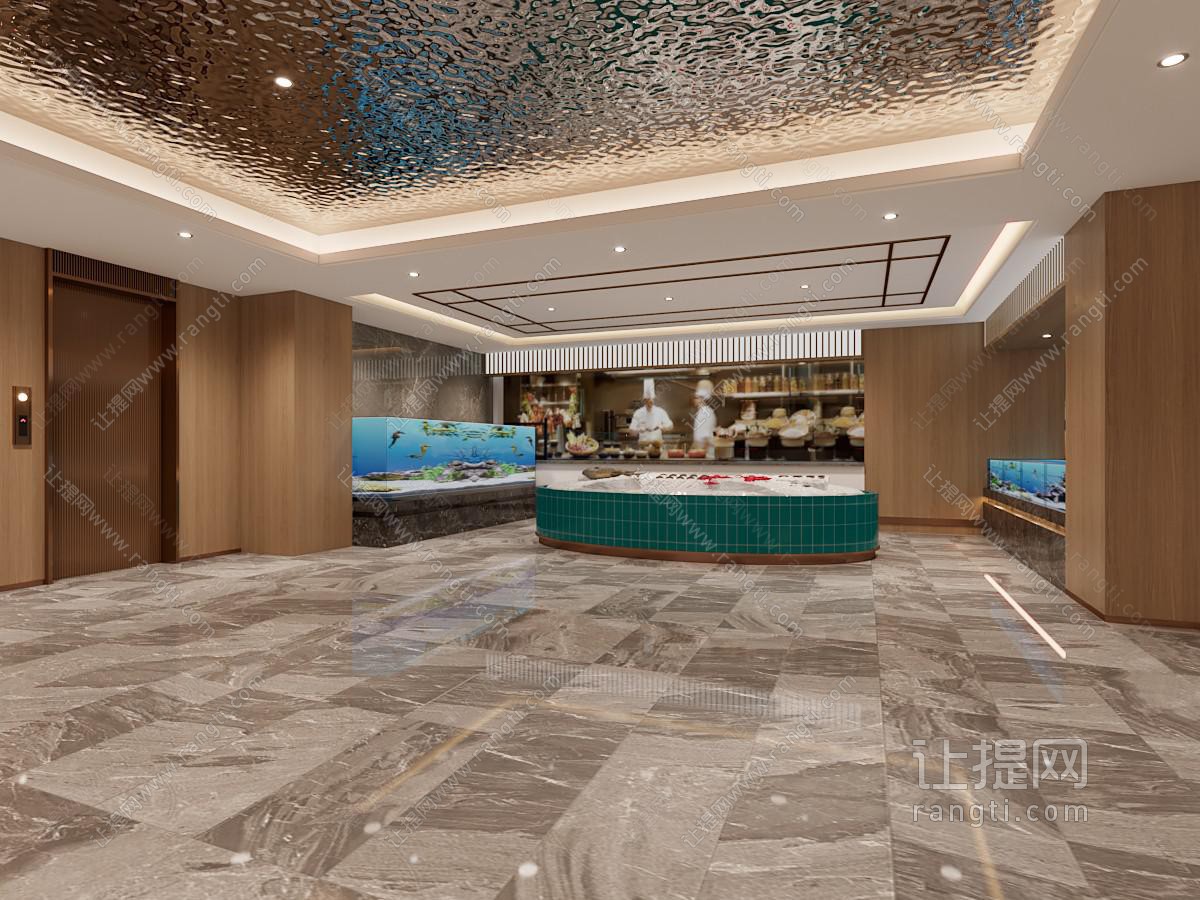 现代海鲜餐厅