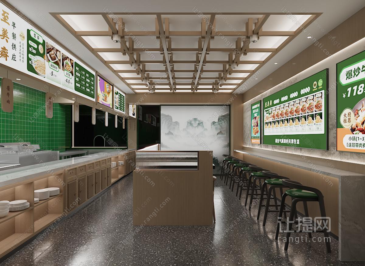 传统老字号早点门店