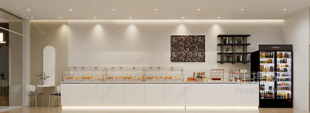 现代面包店蛋糕店