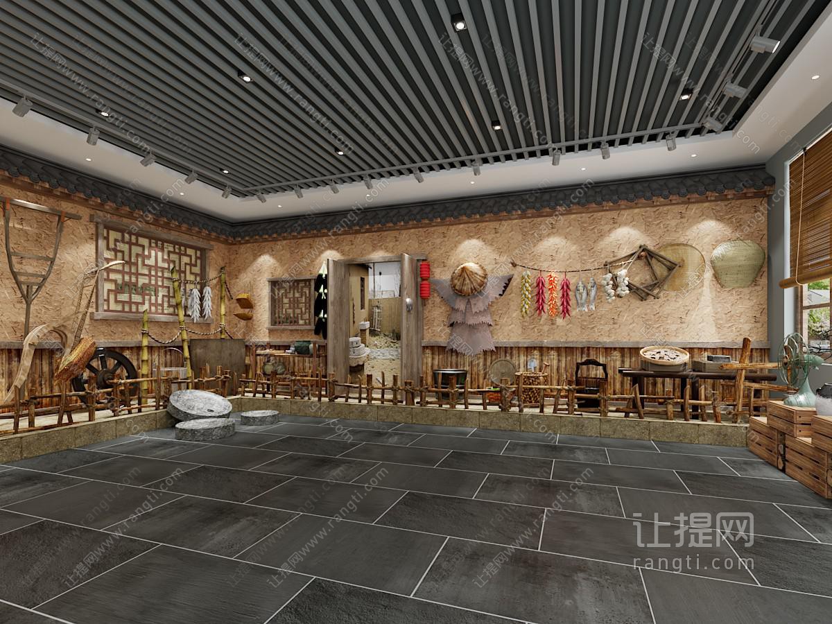 新中式民俗展厅展览