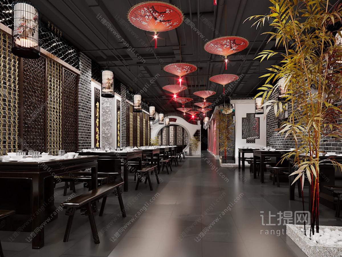 新中式火锅店