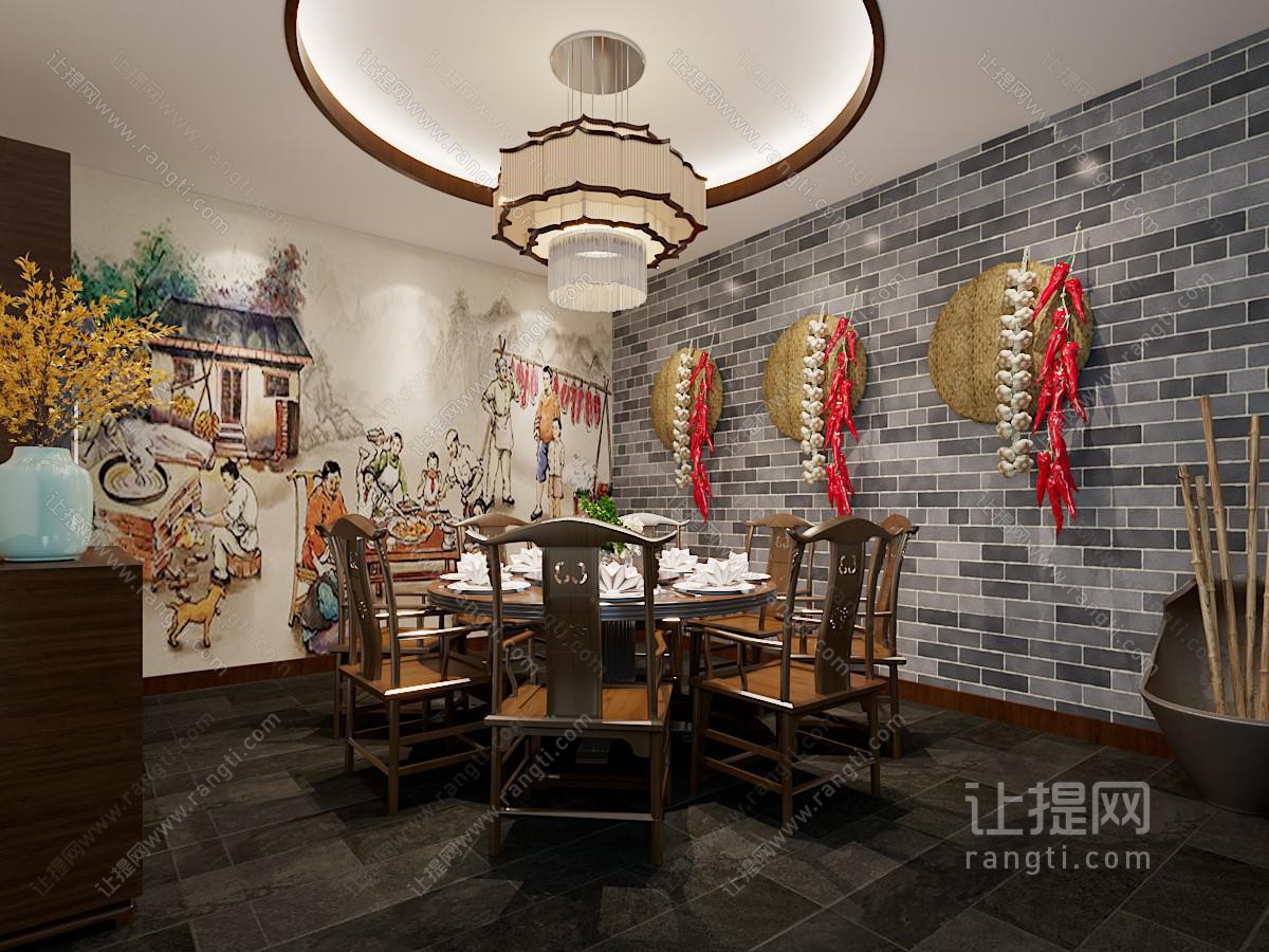 中式包间包厢