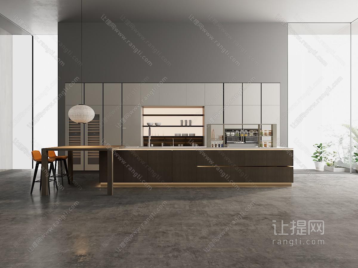 橱柜 中岛台