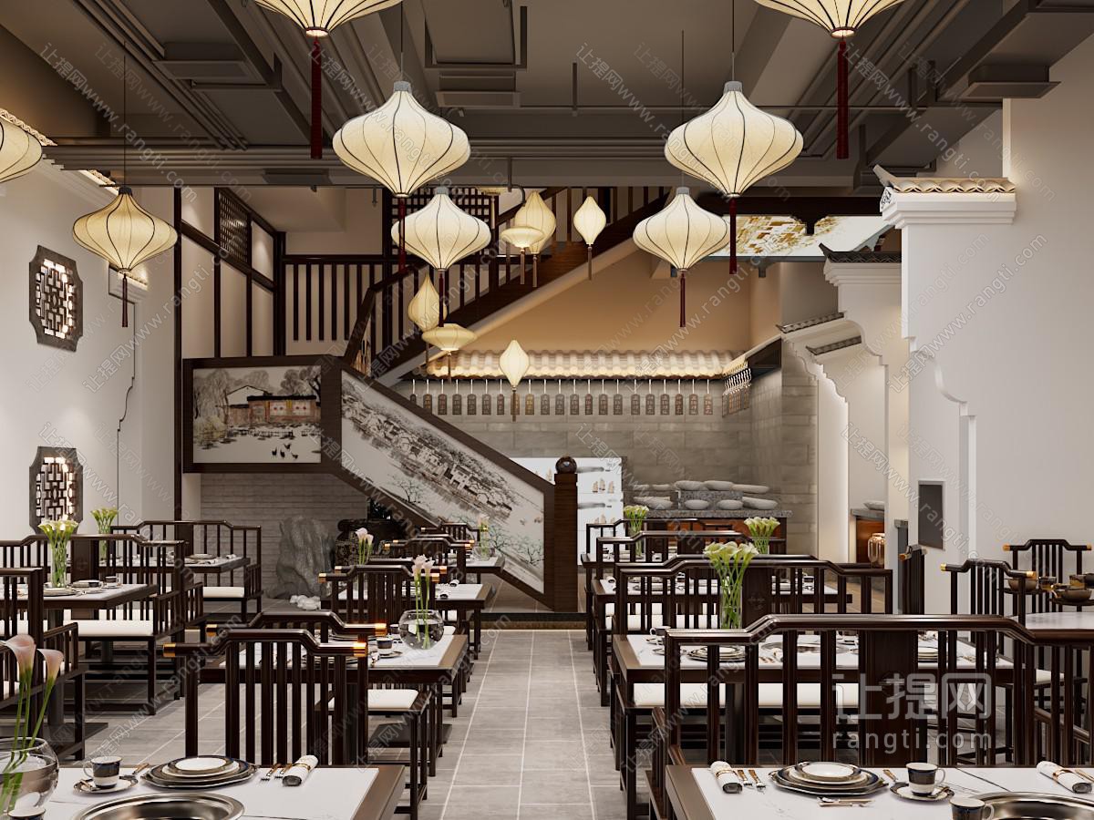 新中式火锅店