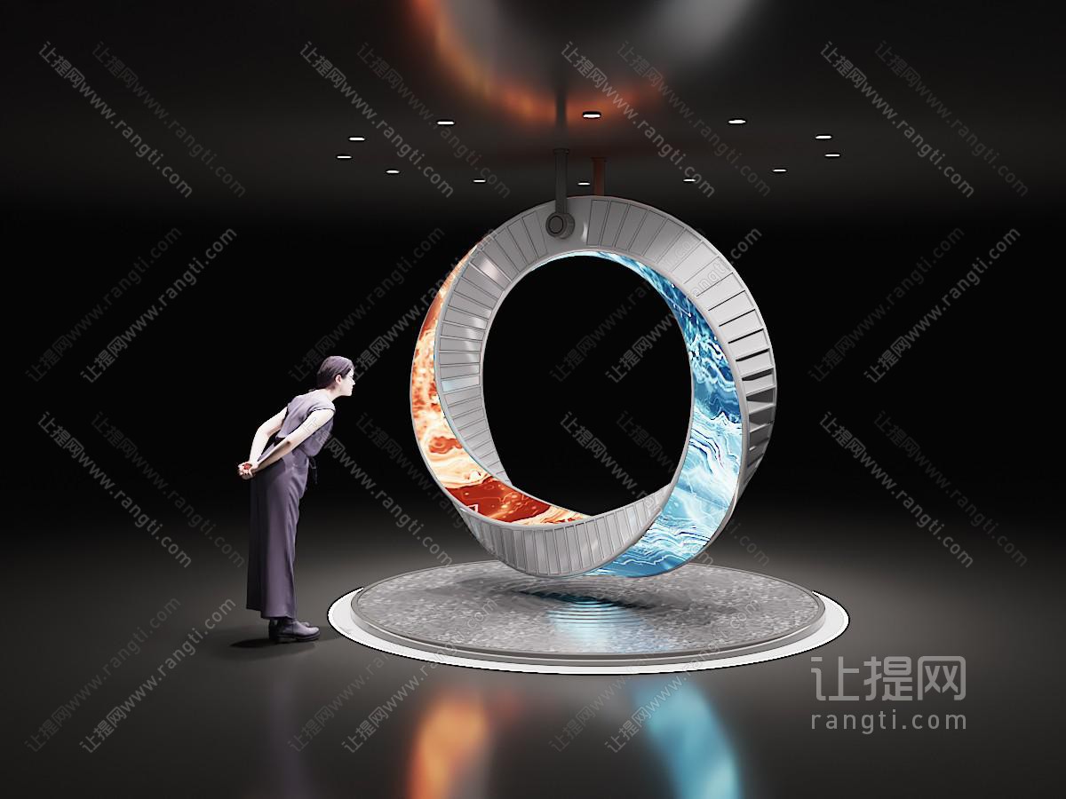柔性屏展厅