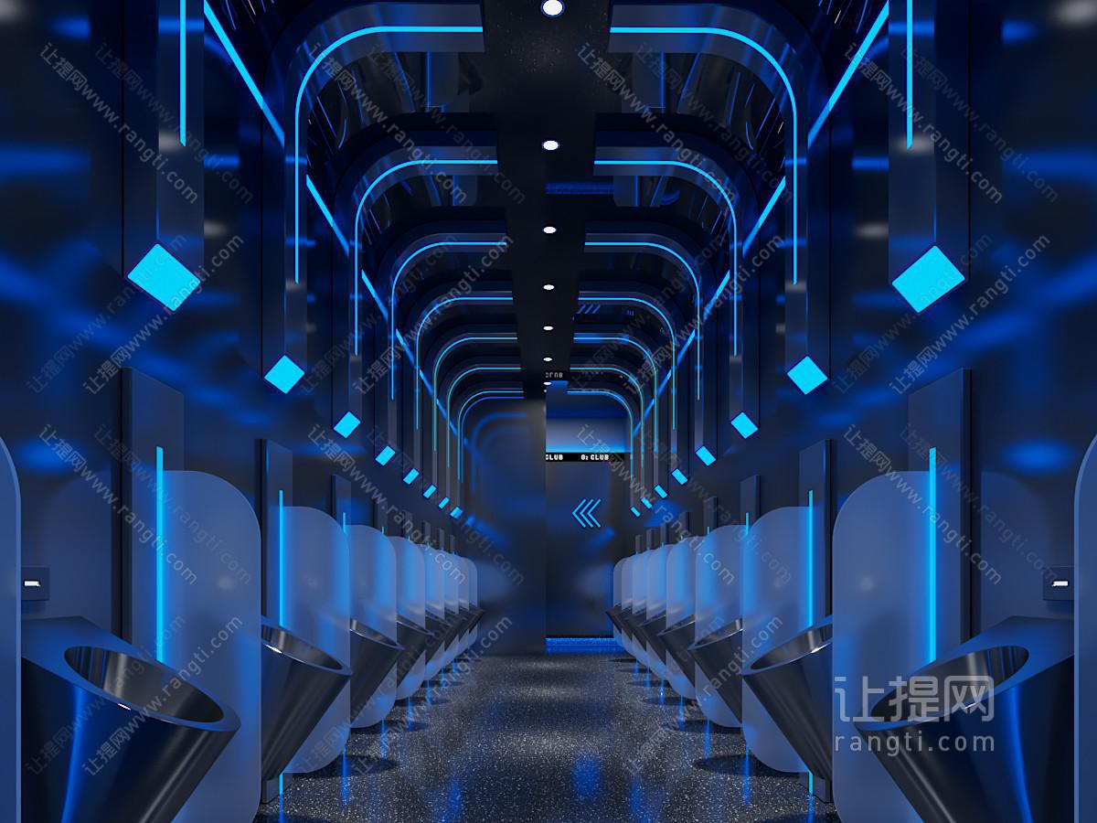 现代酒吧卫生间