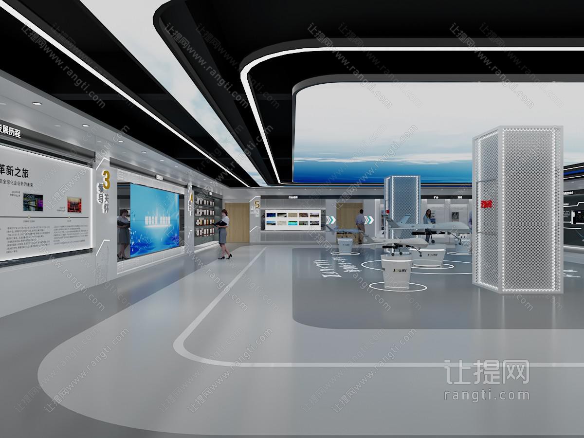 现代科技展厅展览