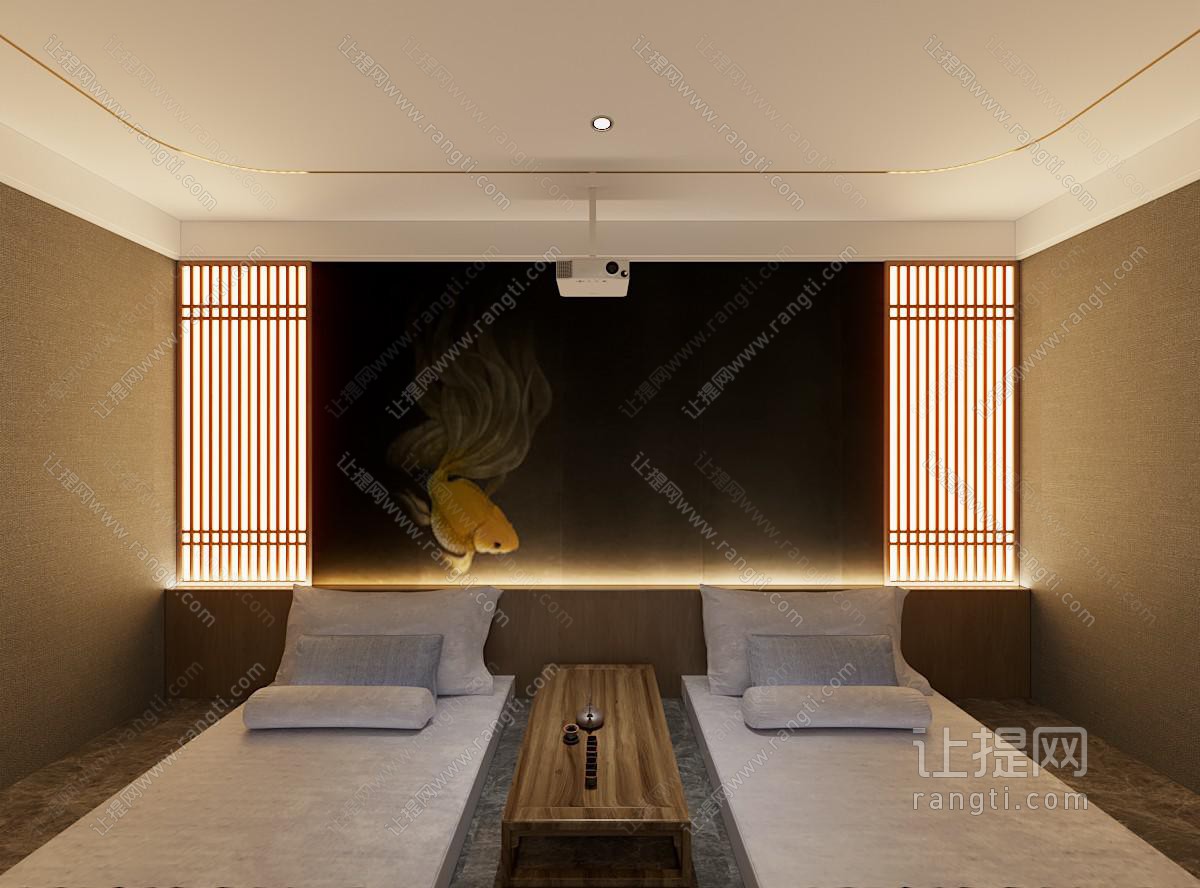 新中式足浴房