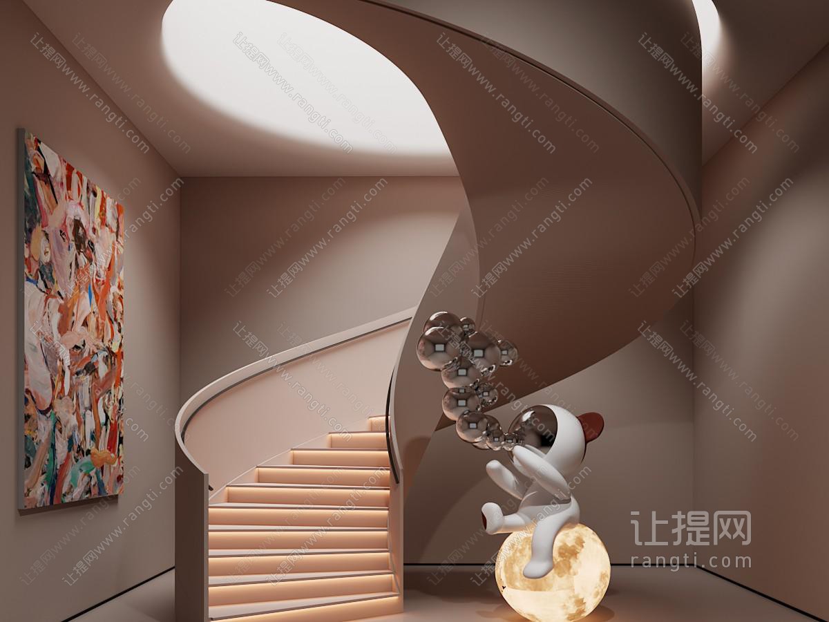 现代旋转楼梯