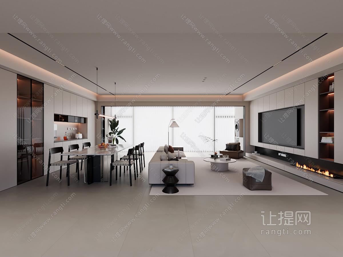 现代客餐厅