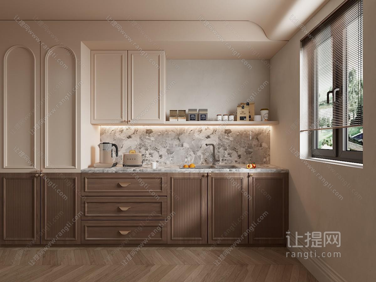 法式餐边柜 橱柜