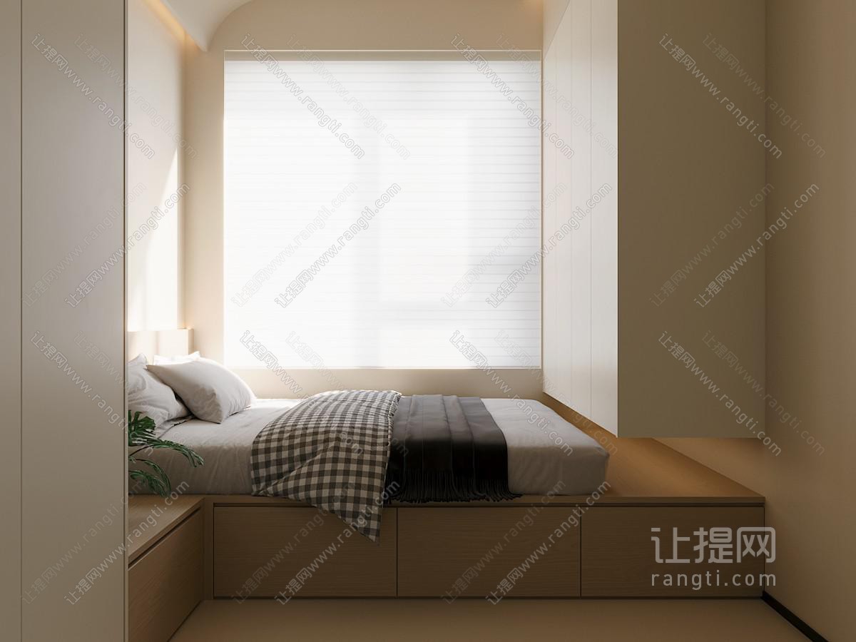 现代卧室