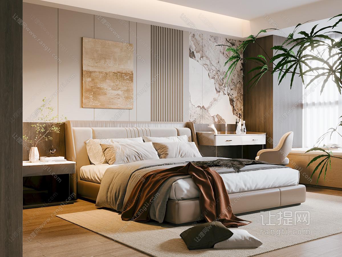 现代卧室