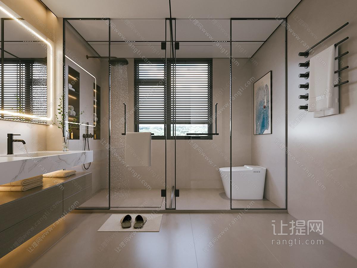 现代卫生间