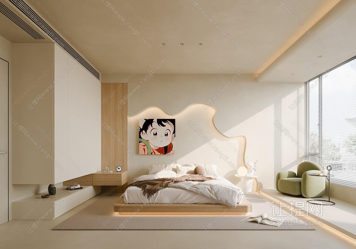 寂家居卧室