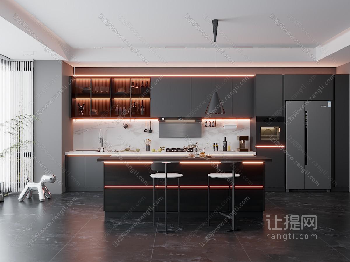 现代厨房