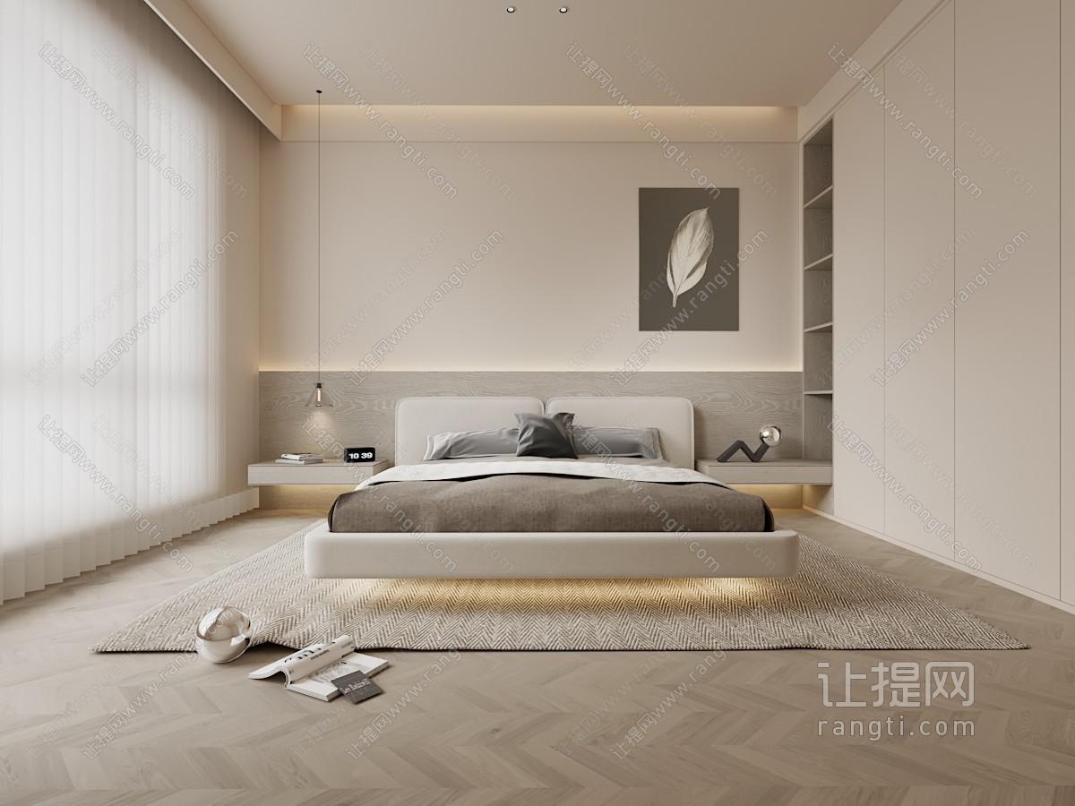 现代卧室