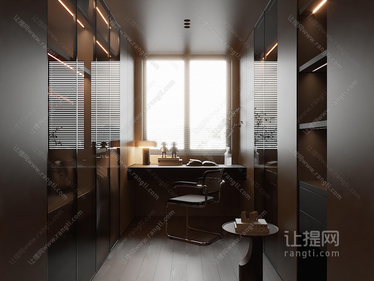 现代衣帽间