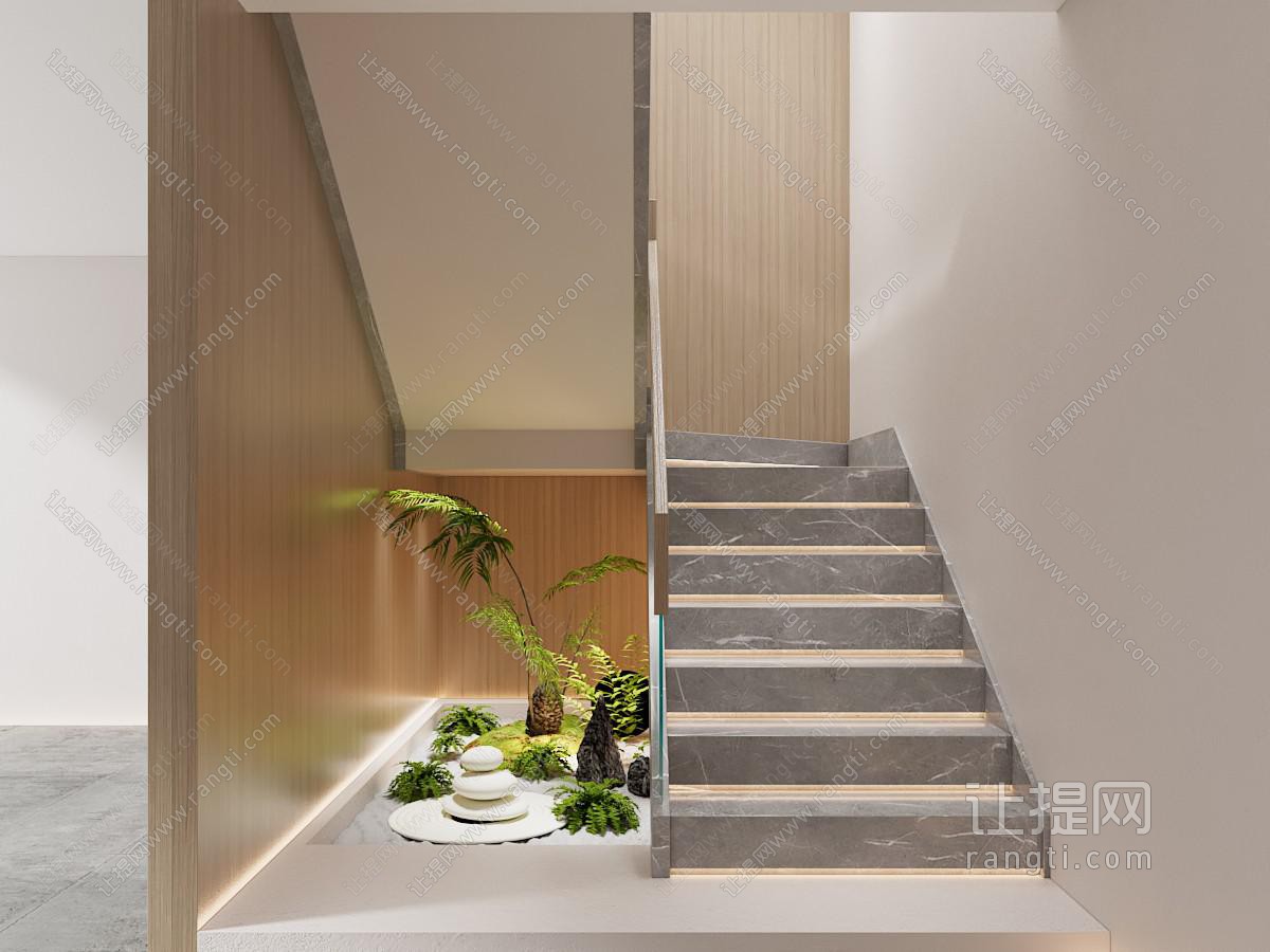 现代楼梯间