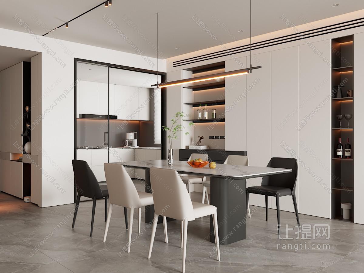 现代餐厅