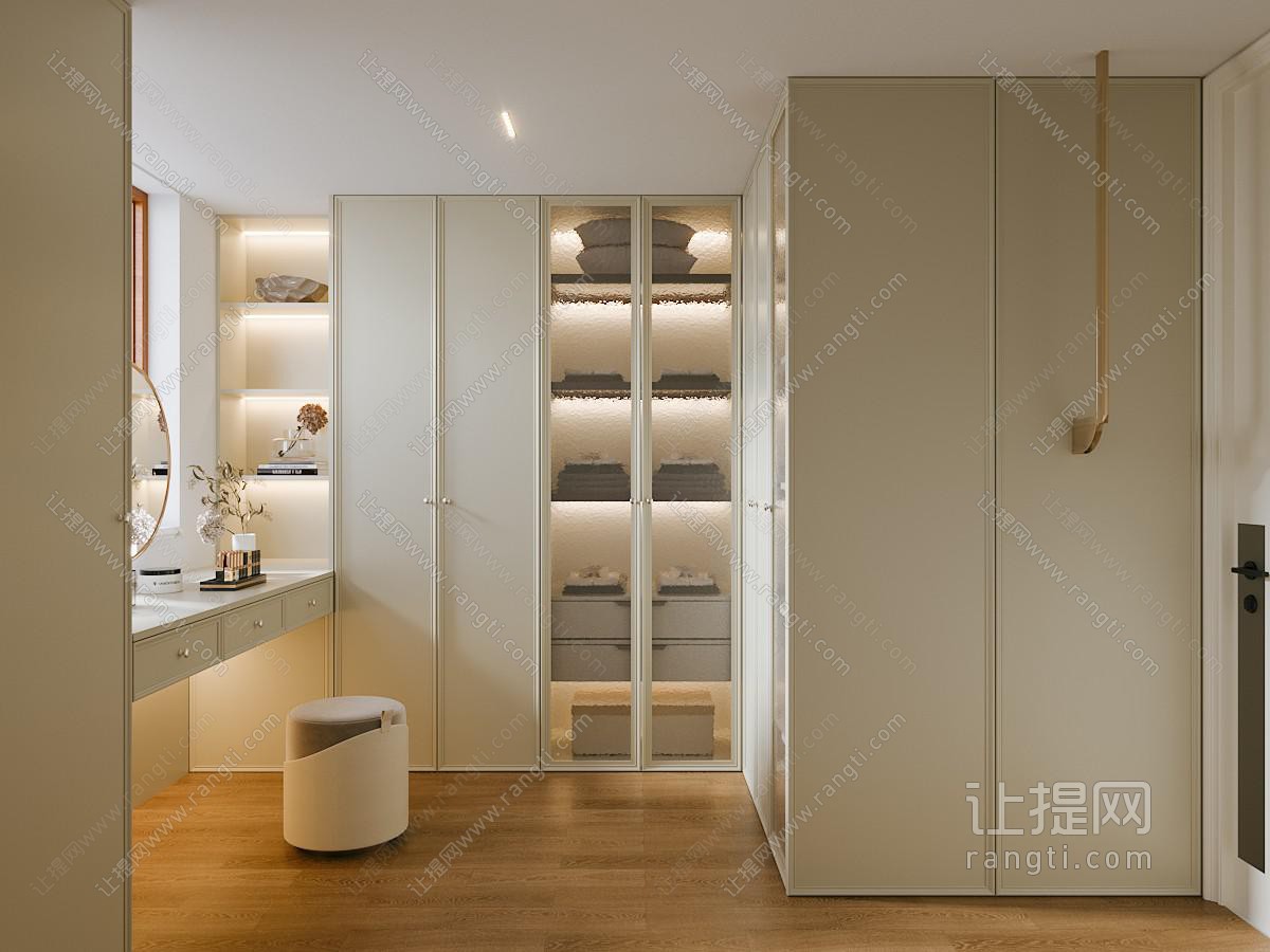 法式衣帽间