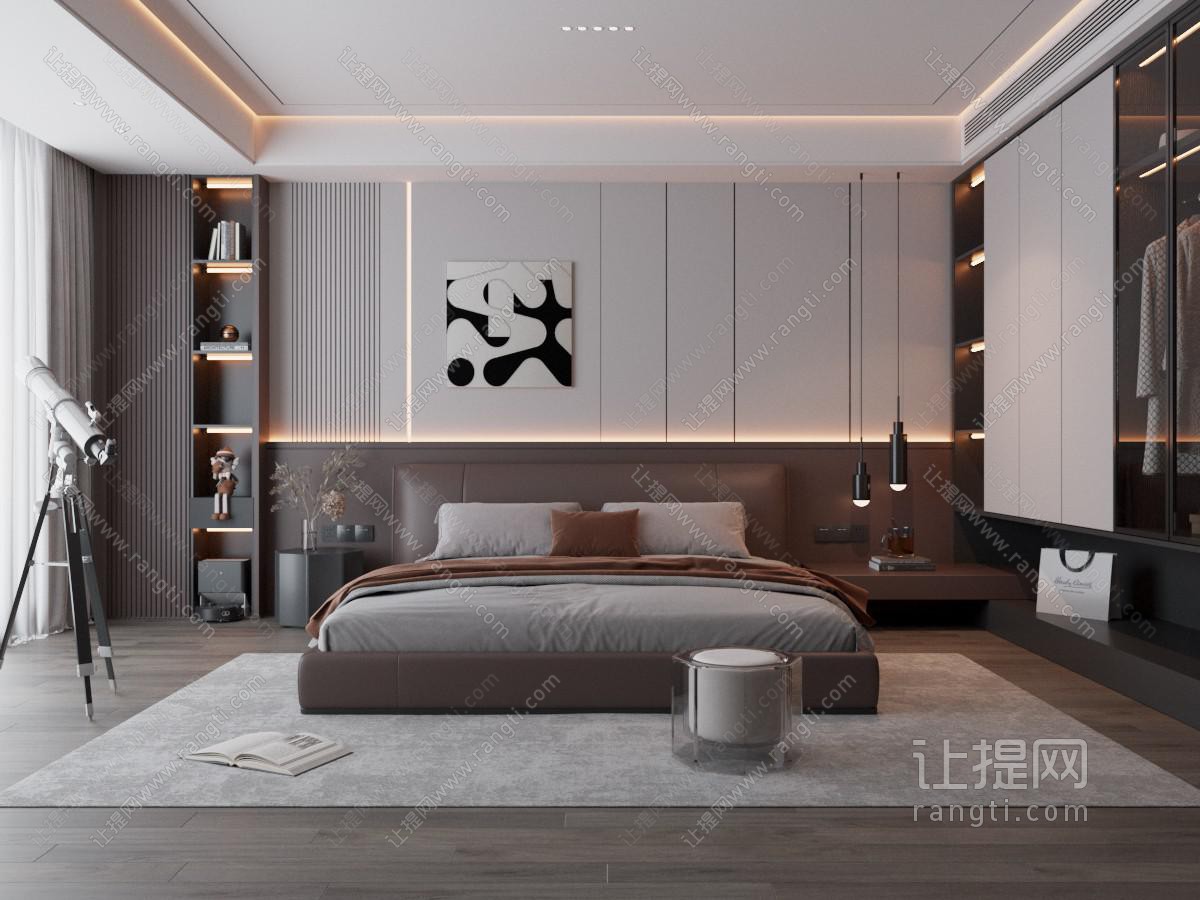 意式卧室 主卧