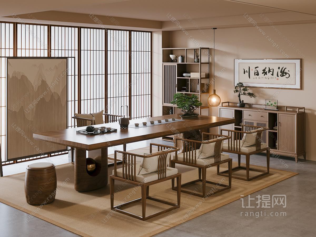 新中式茶室