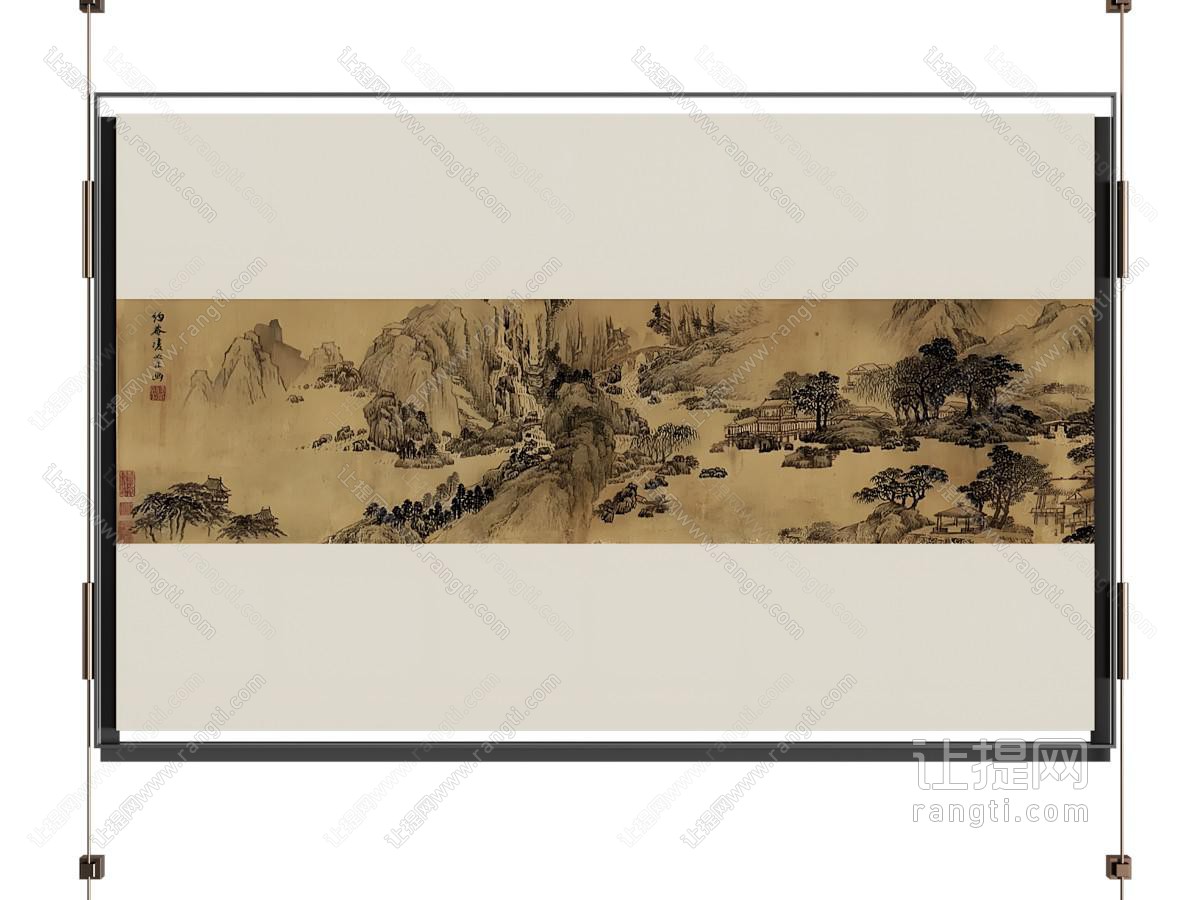 新中式装饰画 挂画