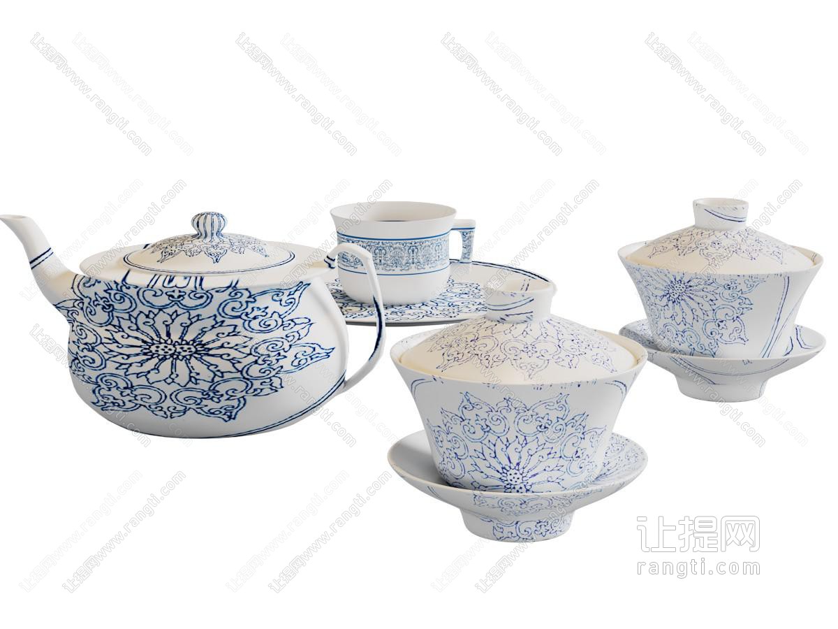 新中式茶壶 茶具杯子