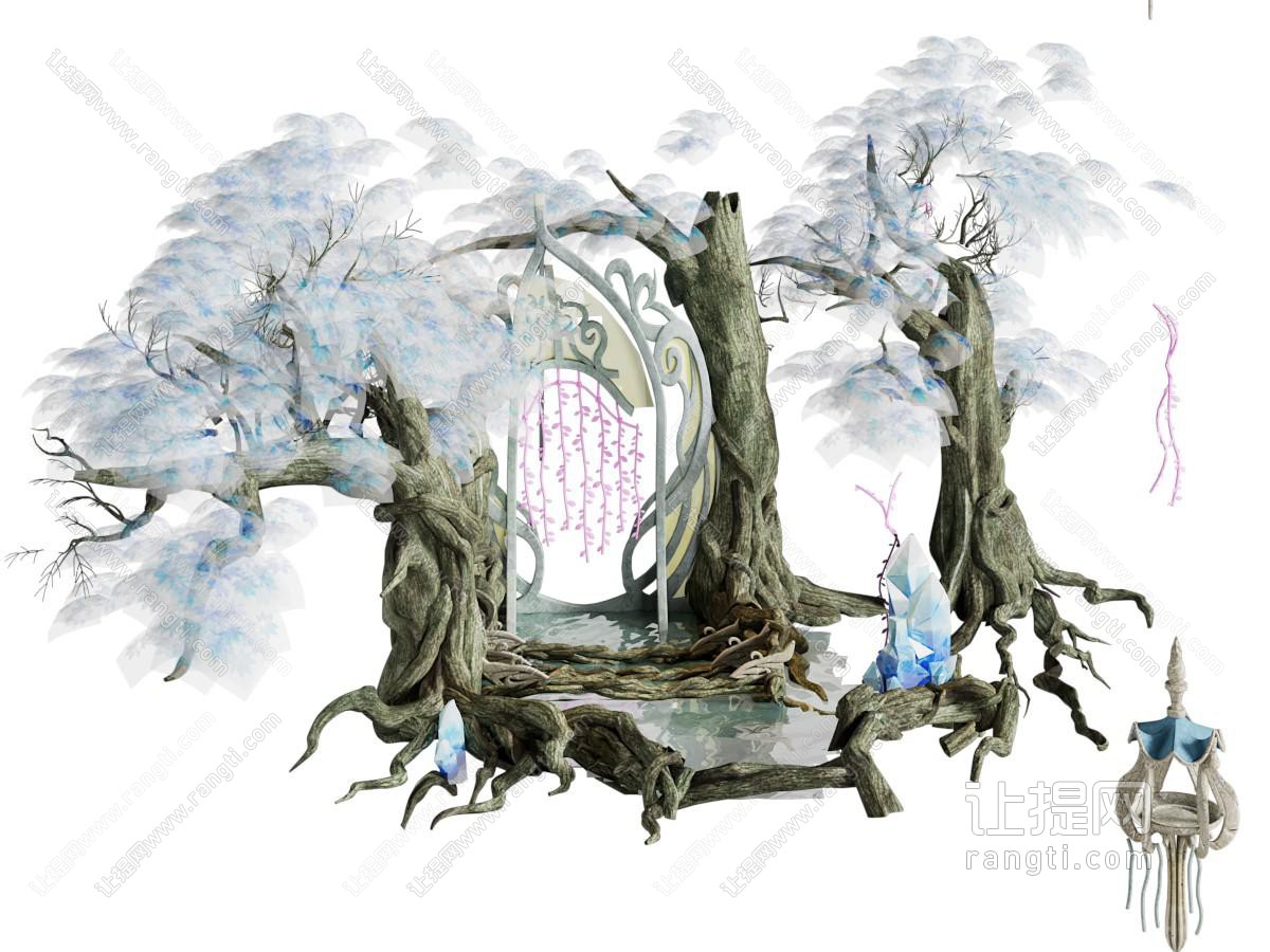 现代树