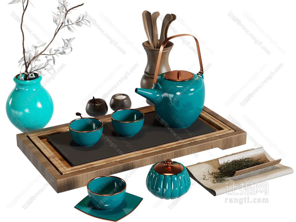 新中式茶具组合
