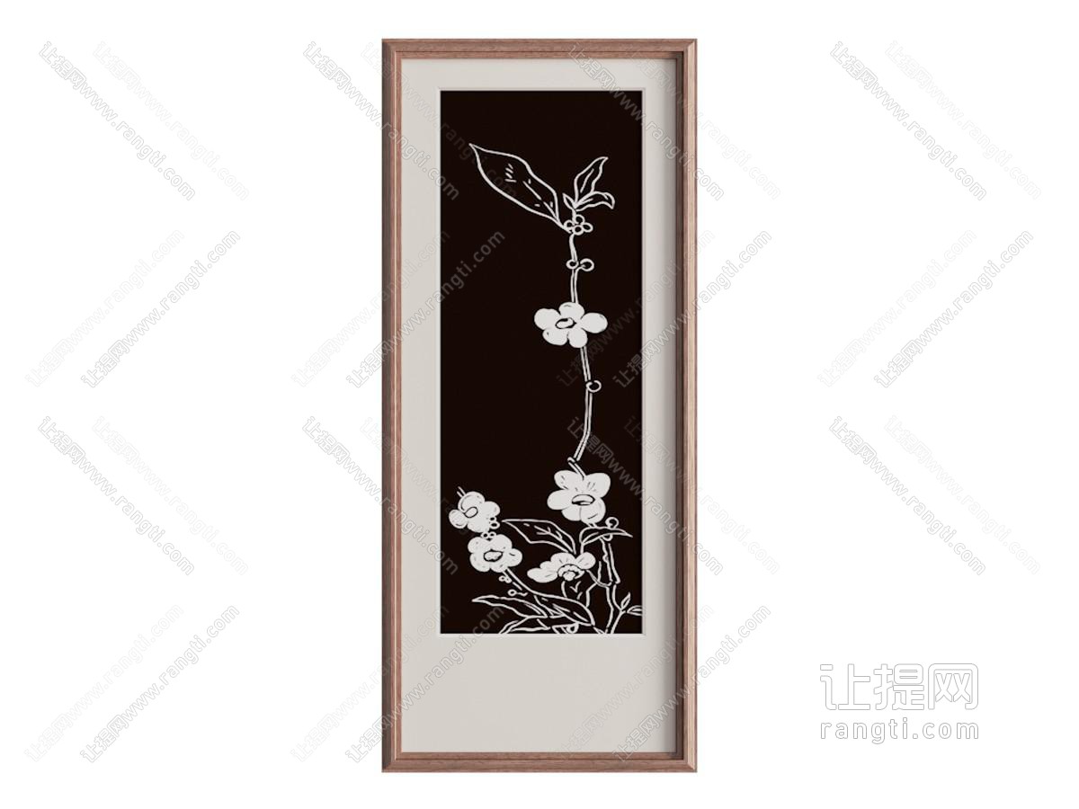法式复古挂画 花卉画 装饰画