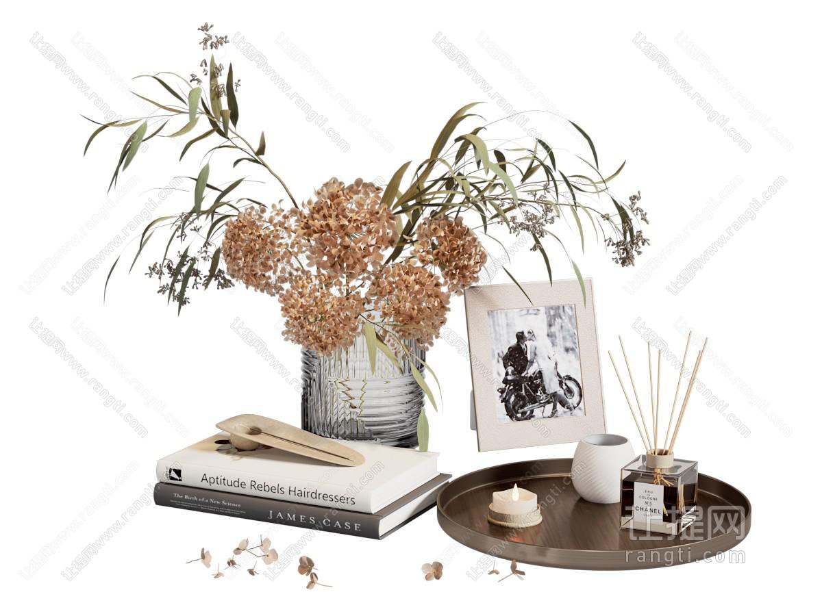 现代花瓶花艺