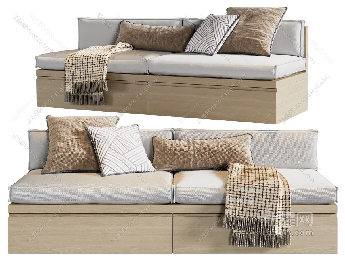 双人沙发 抱枕 靠枕