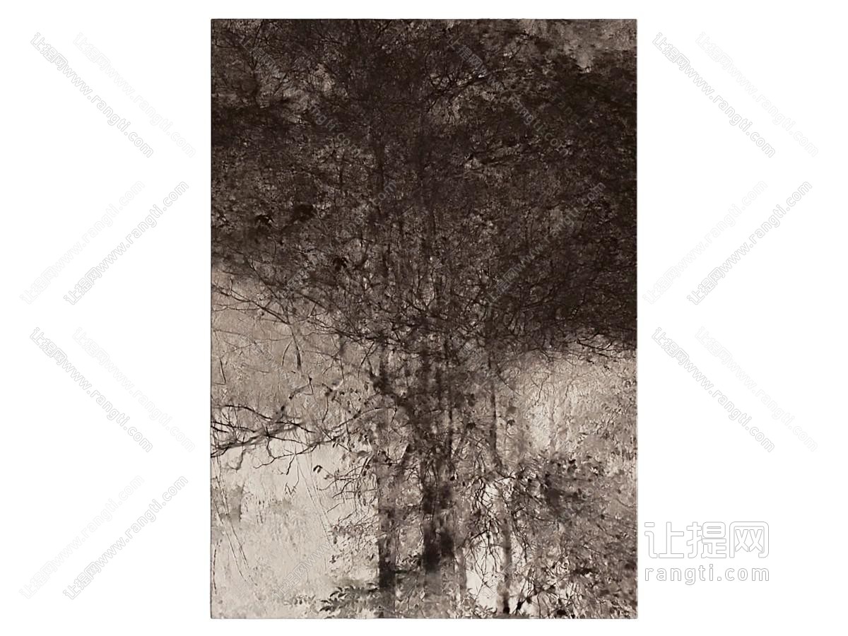 侘寂风质感装饰画 挂画