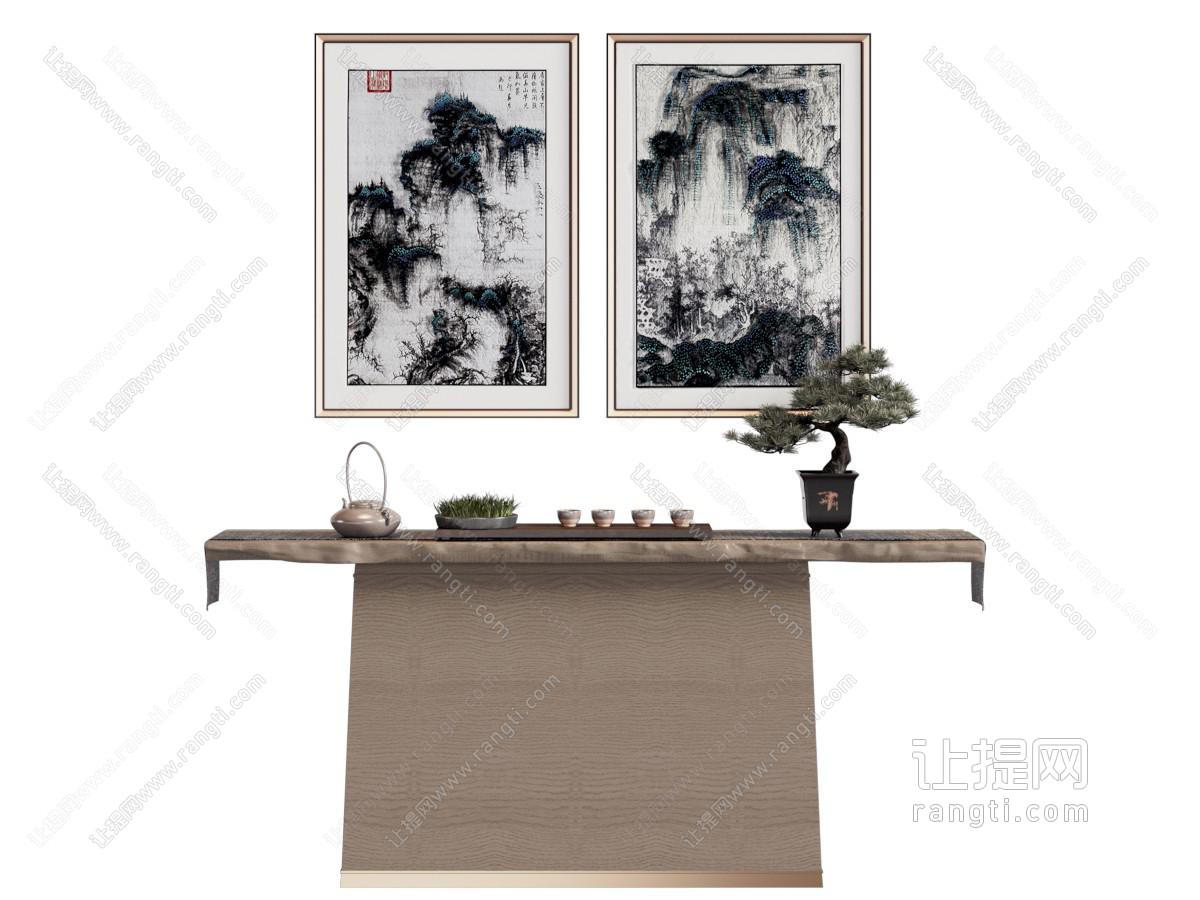 新中式挂画 装饰画
