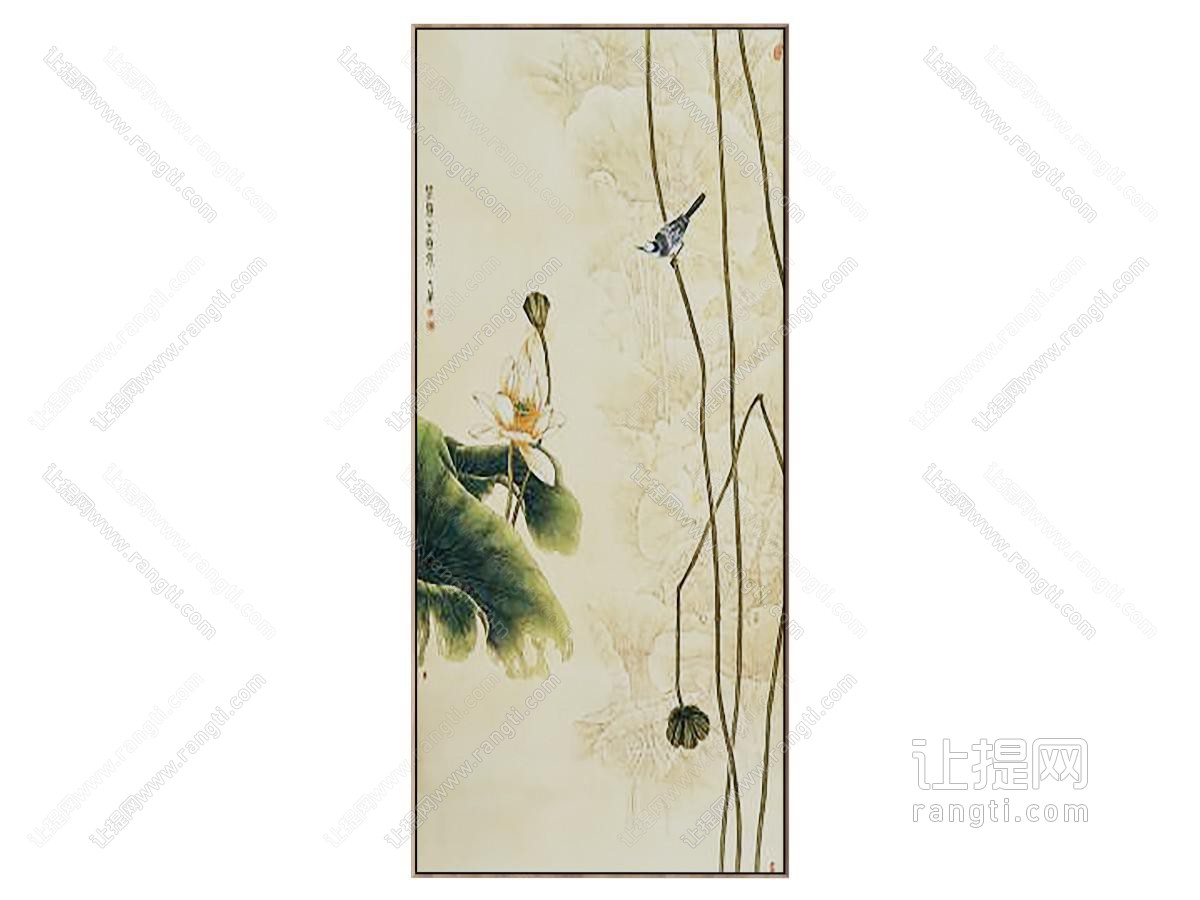 新中式装饰画 水墨画