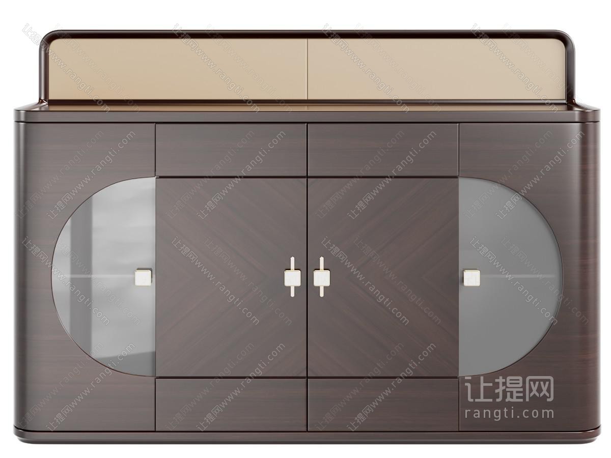 新中式餐边柜