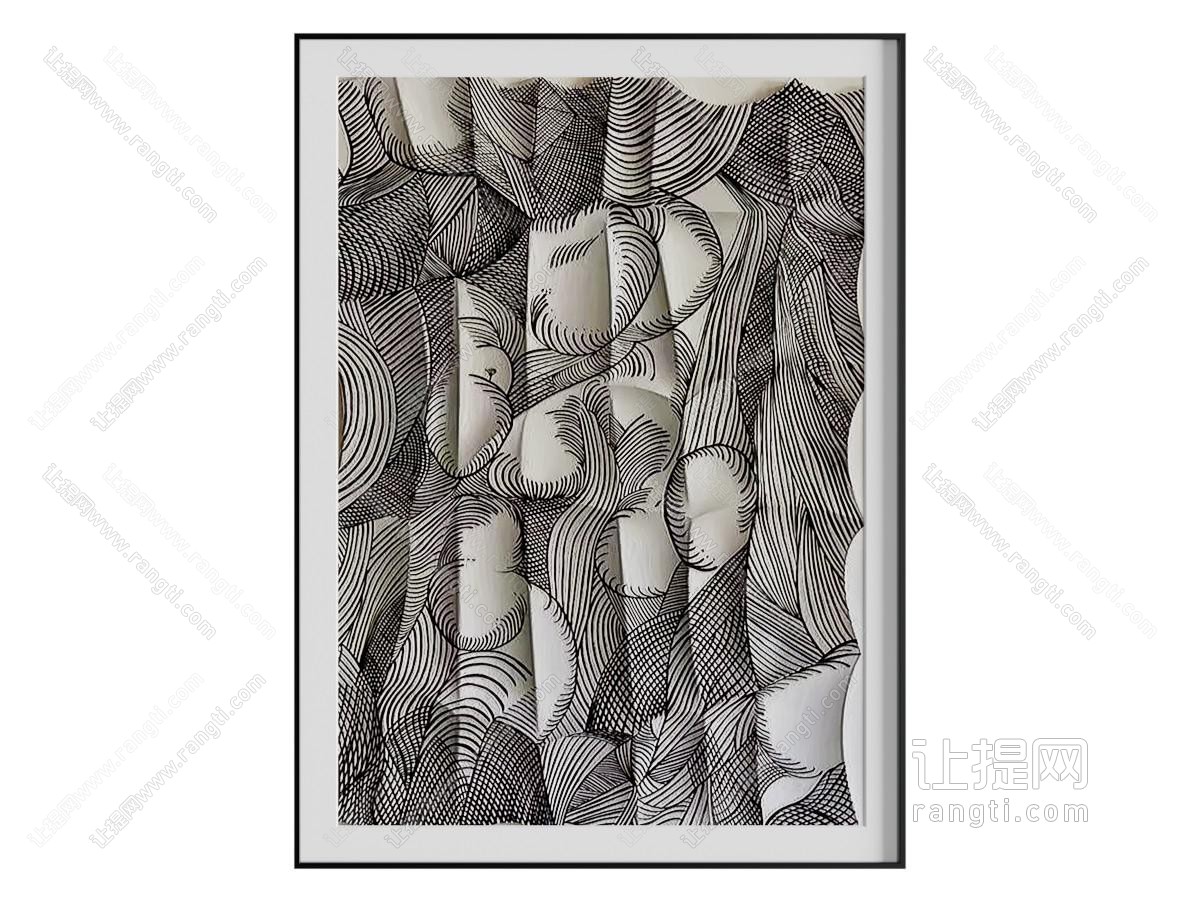 艺术画 肌理画 装饰画