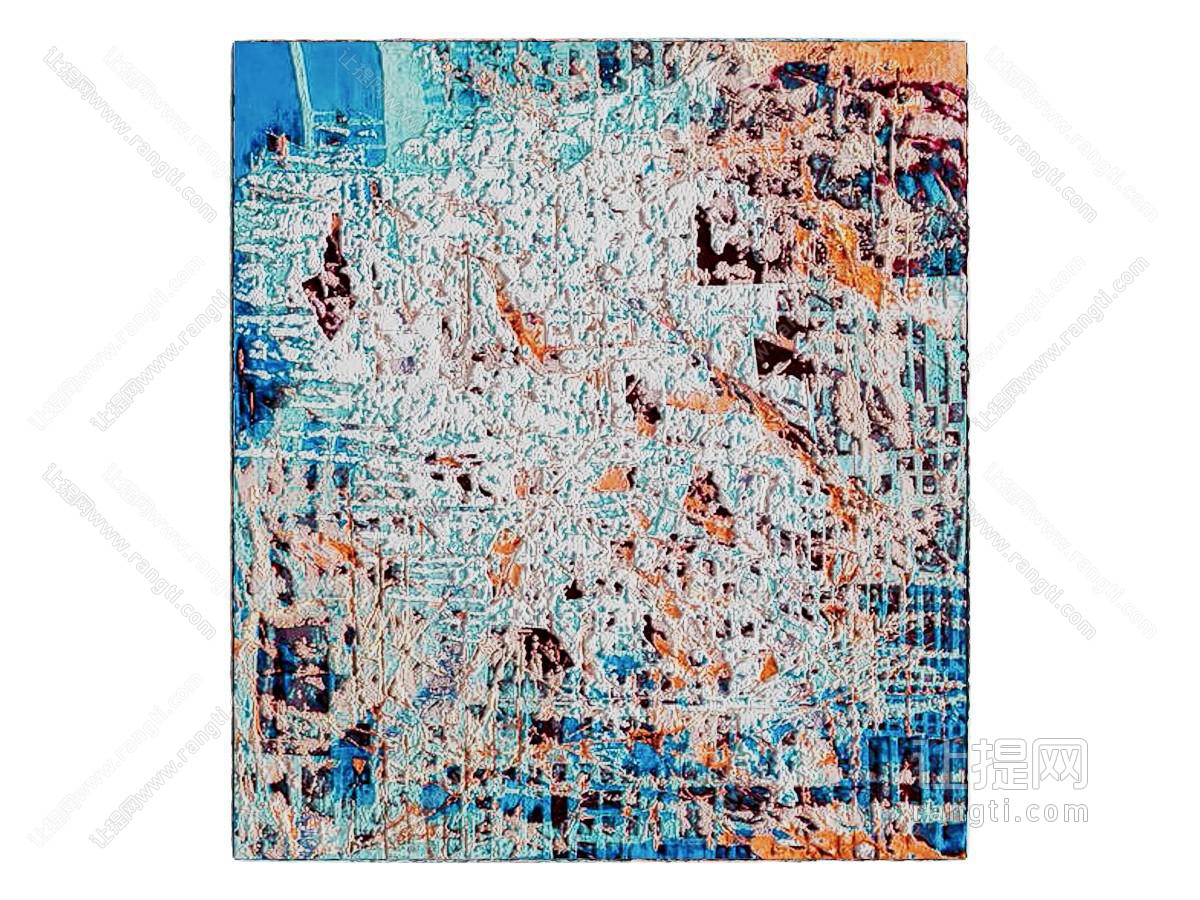 侘寂风画 肌理画 抽象画 装饰画