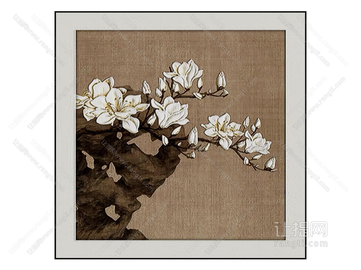 新中式装饰挂画