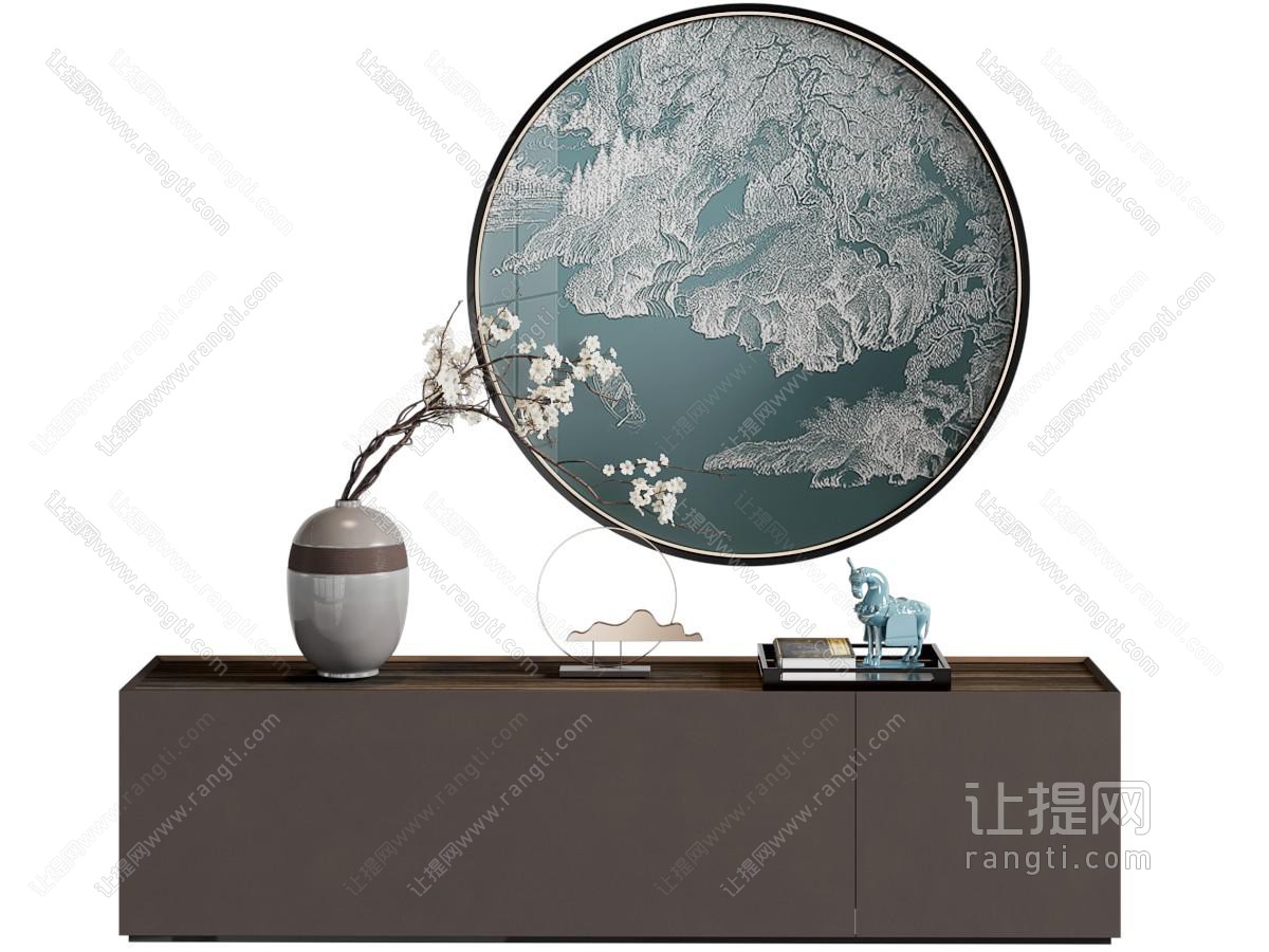 新中式装饰挂画