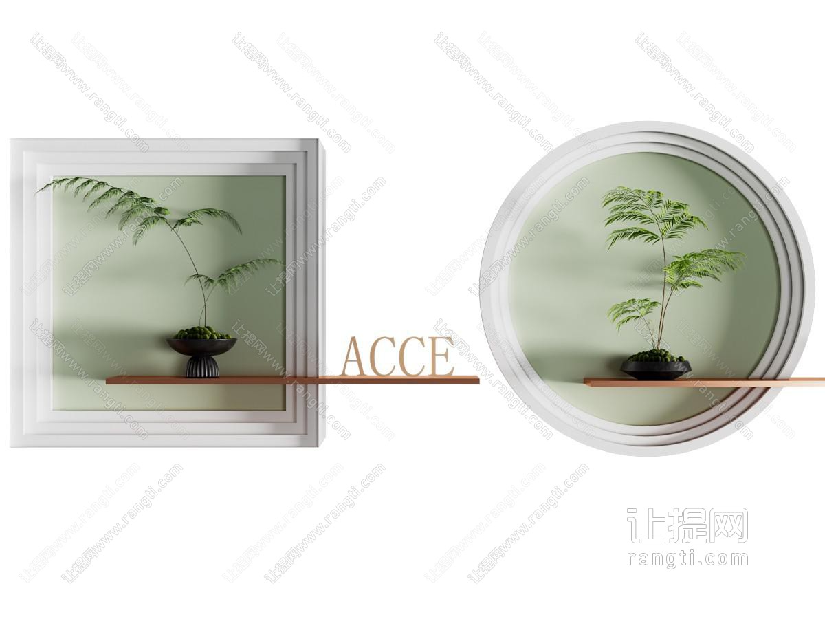 植物墙饰 绿植挂饰