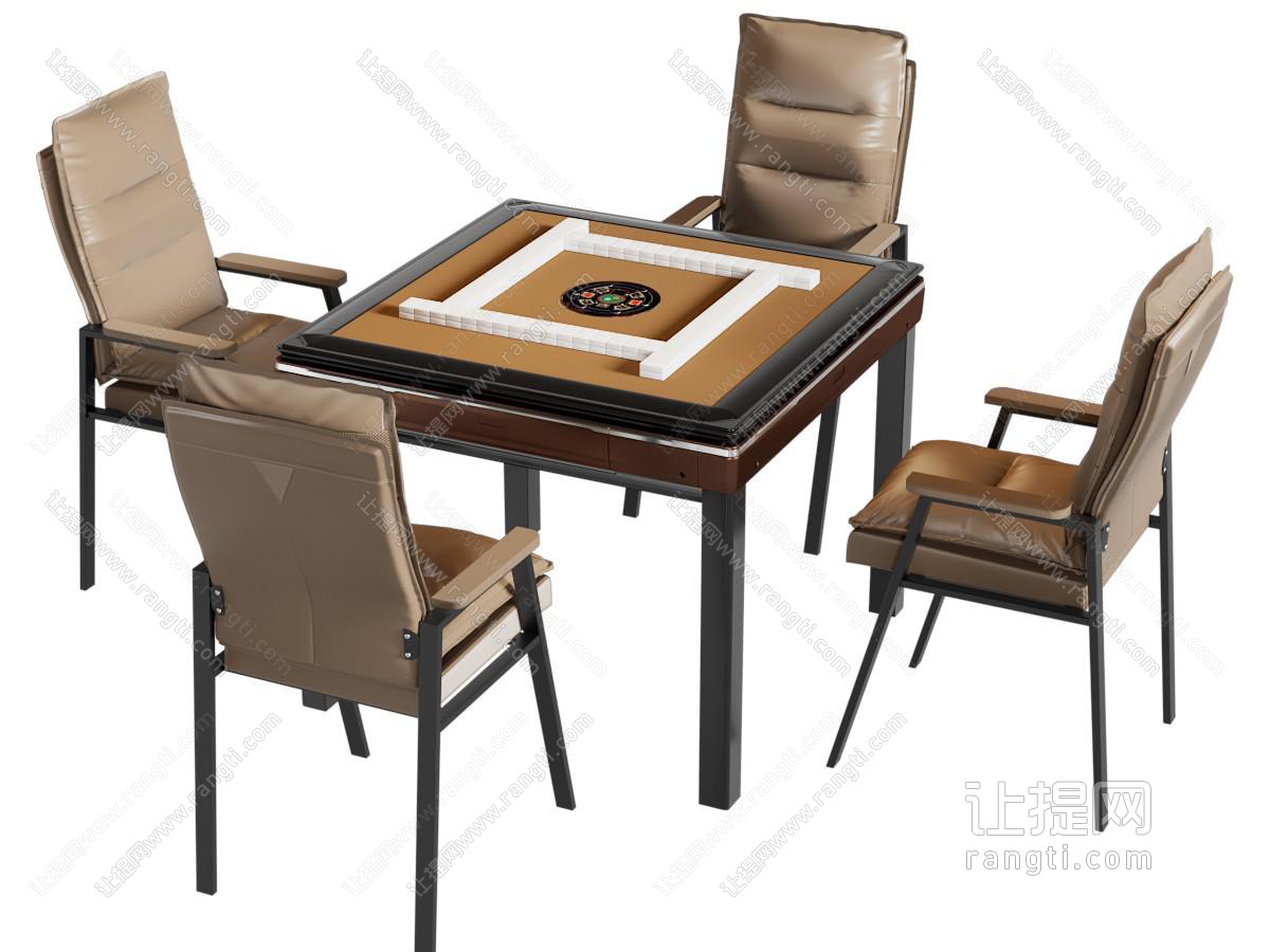 现代麻将桌
