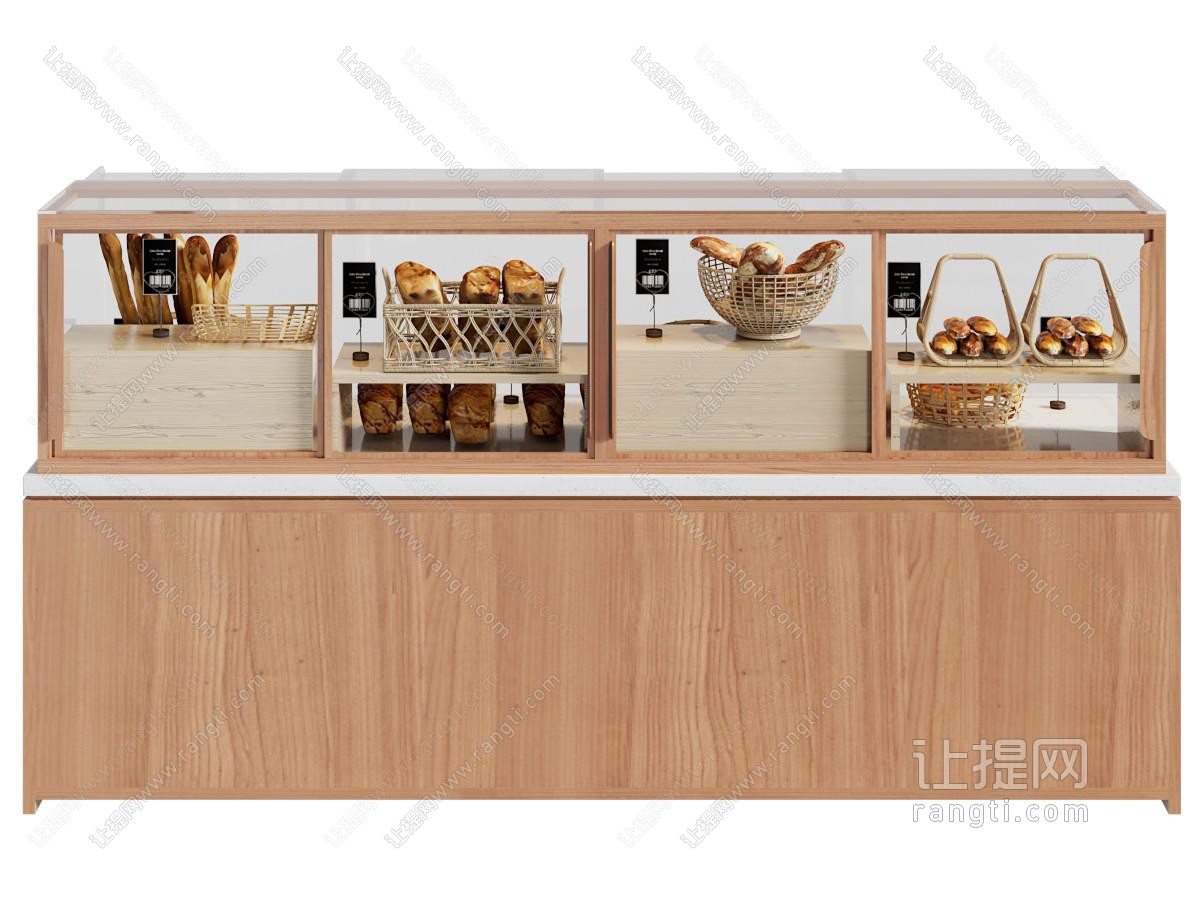现代展示柜 面包柜