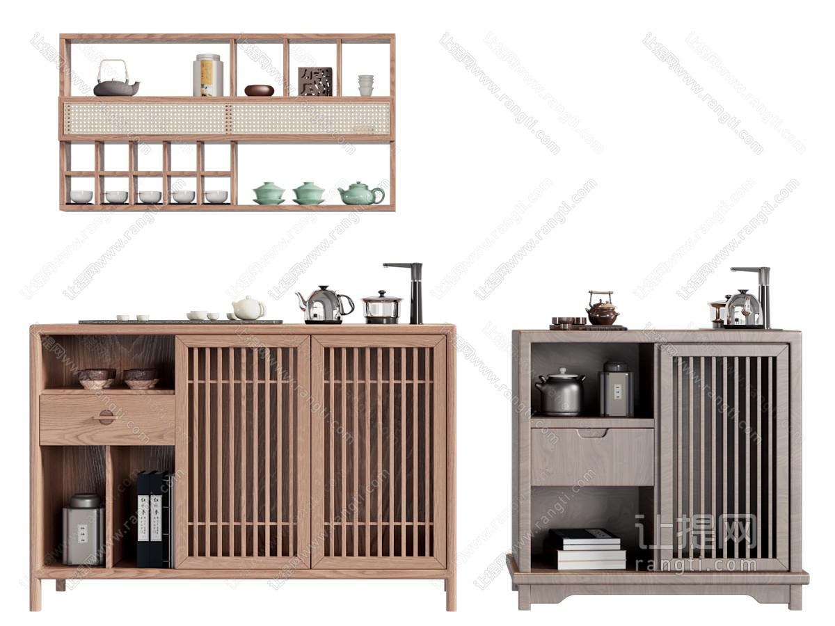 中古风茶柜