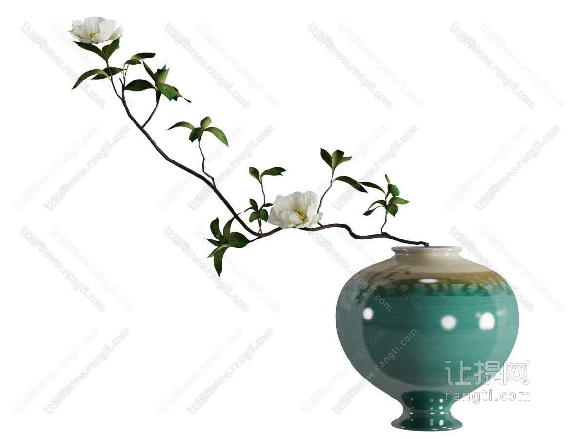 新中式现代花瓶