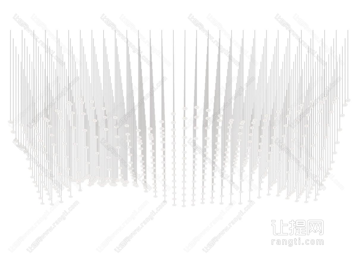 现代纤维吊灯