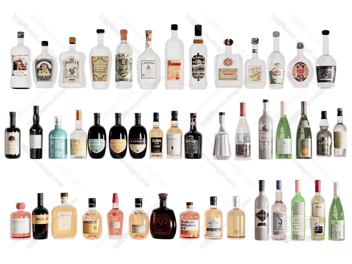 酒瓶酒杯